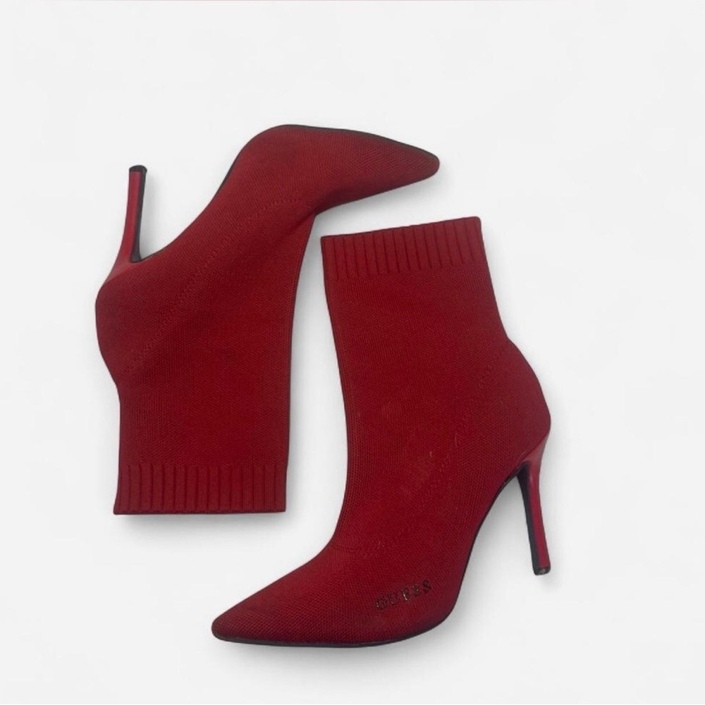 Guess Red Stiletto Boots